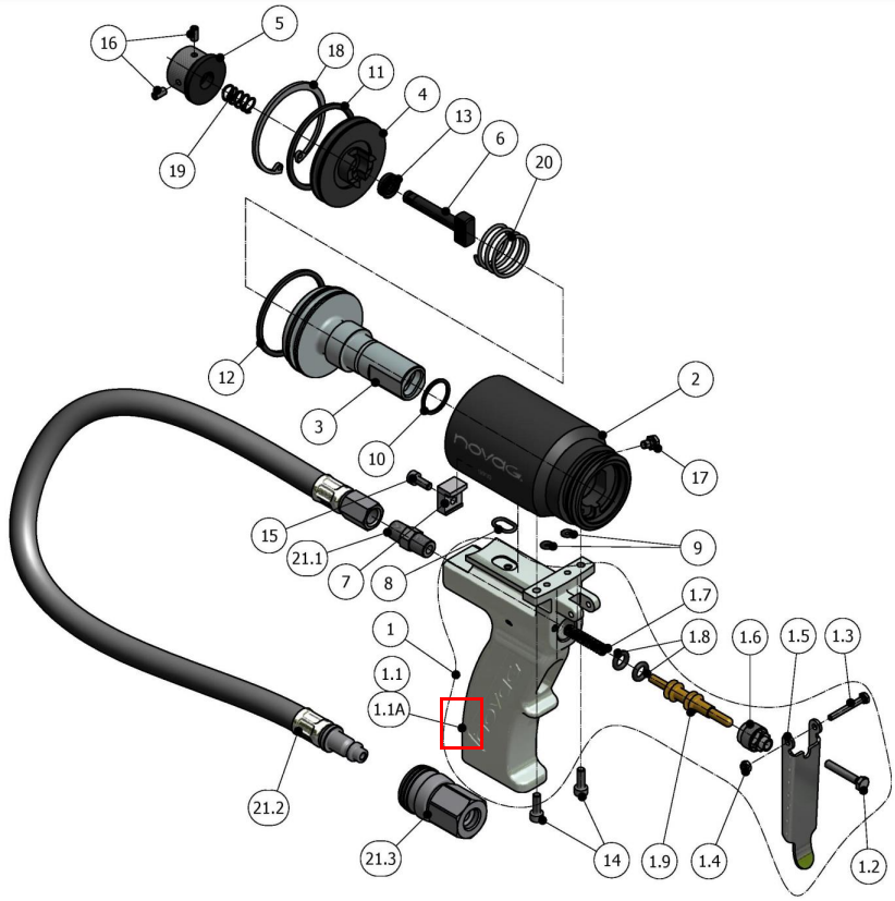 novag air cylinder and grip 1.1