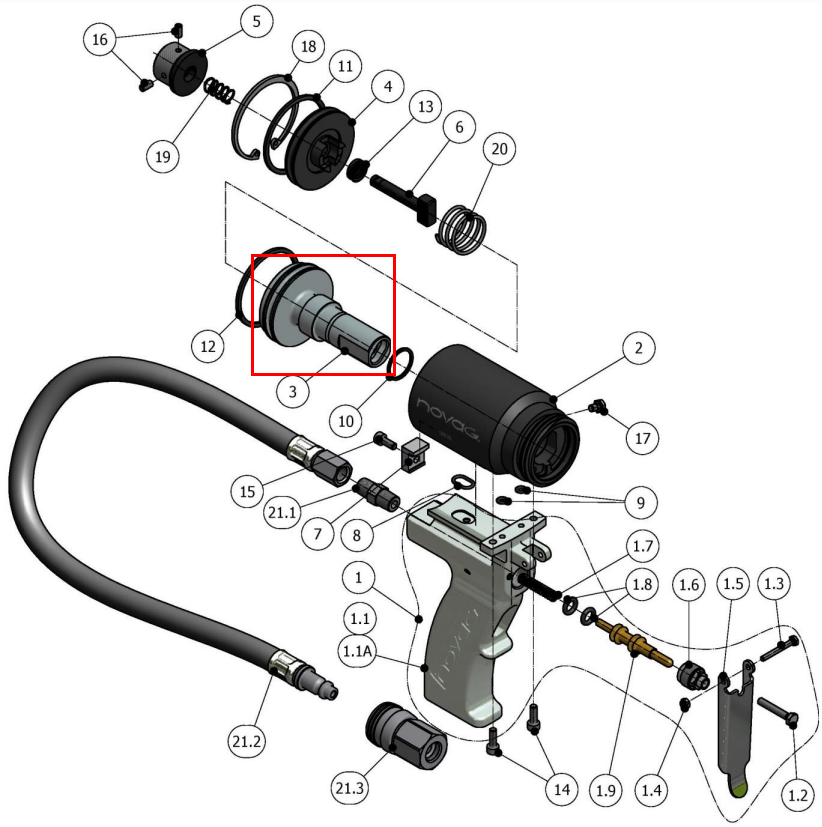 novag air cylinder and grip 3