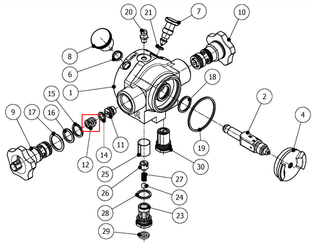 novag ht black spray head 12