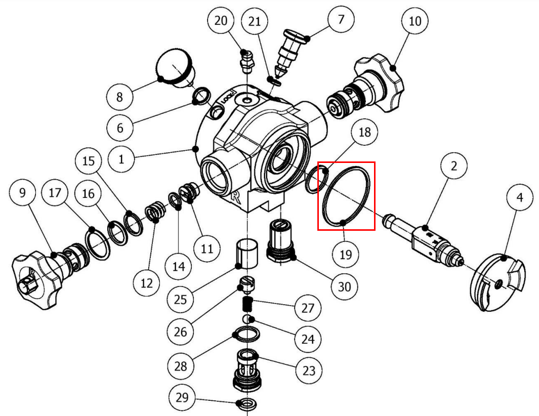 novag ht black spray head 19